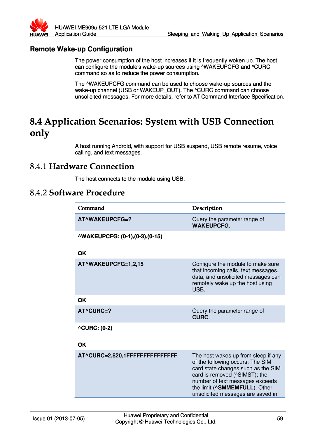 Huawei ME909u-521 manual Application Scenarios System with USB Connection only, Hardware Connection, Software Procedure 