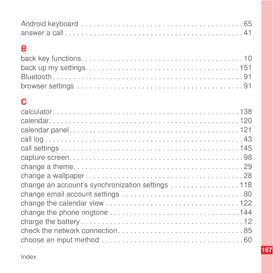 Huawei U8100 manual Android keyboard answer a call 