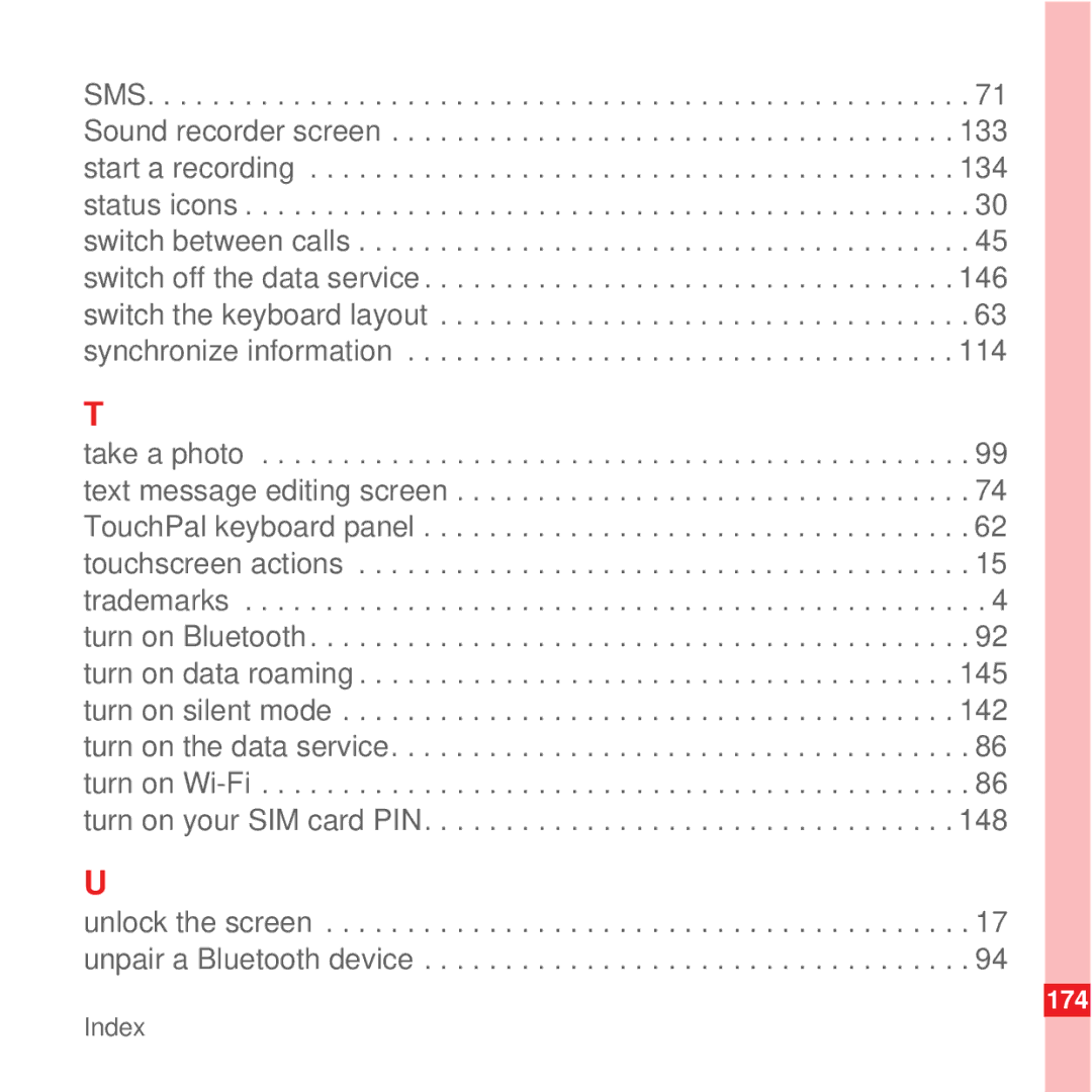 Huawei U8100 manual 174 