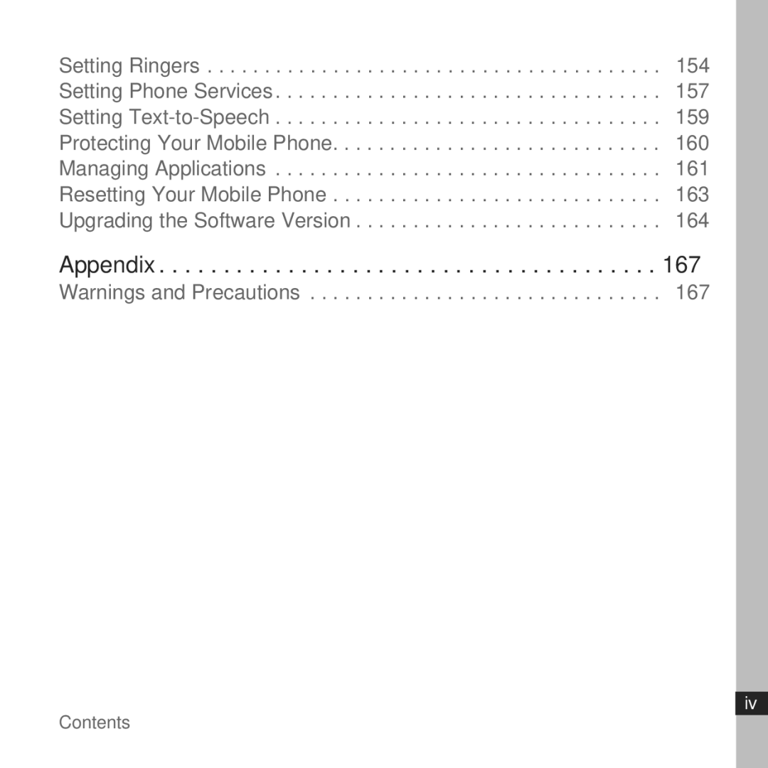 Huawei U8100 manual Appendix 