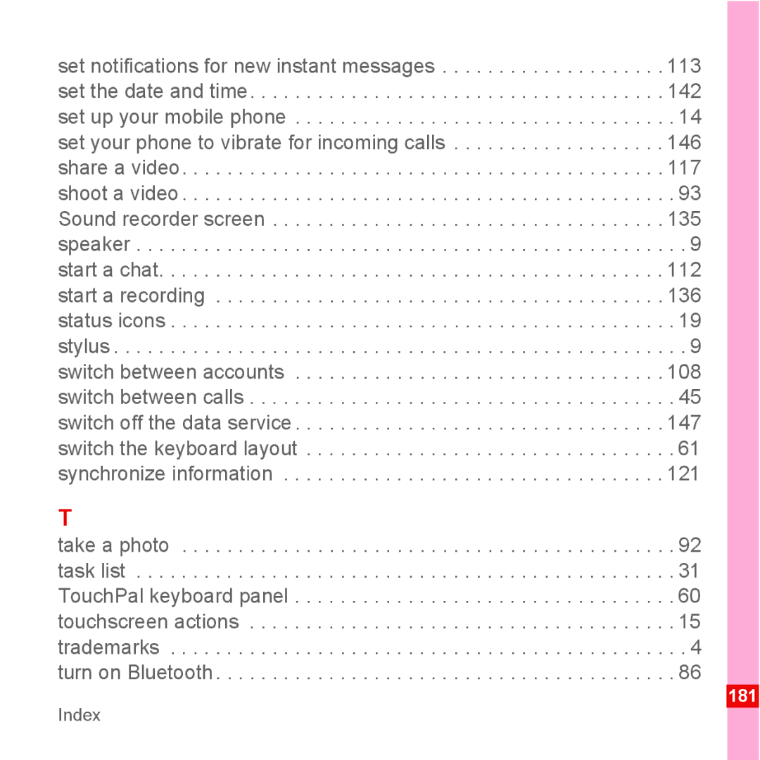 Huawei U8110 manual 181 