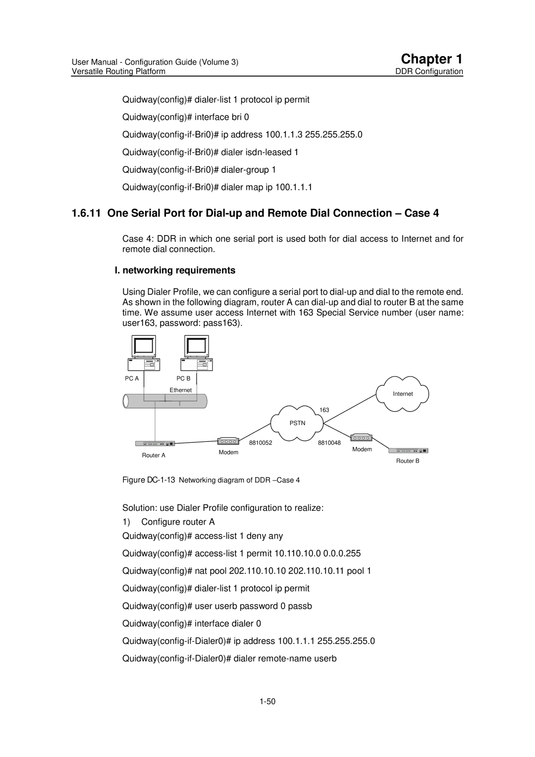 Huawei v200r001 user manual One Serial Port for Dial-up and Remote Dial Connection Case 