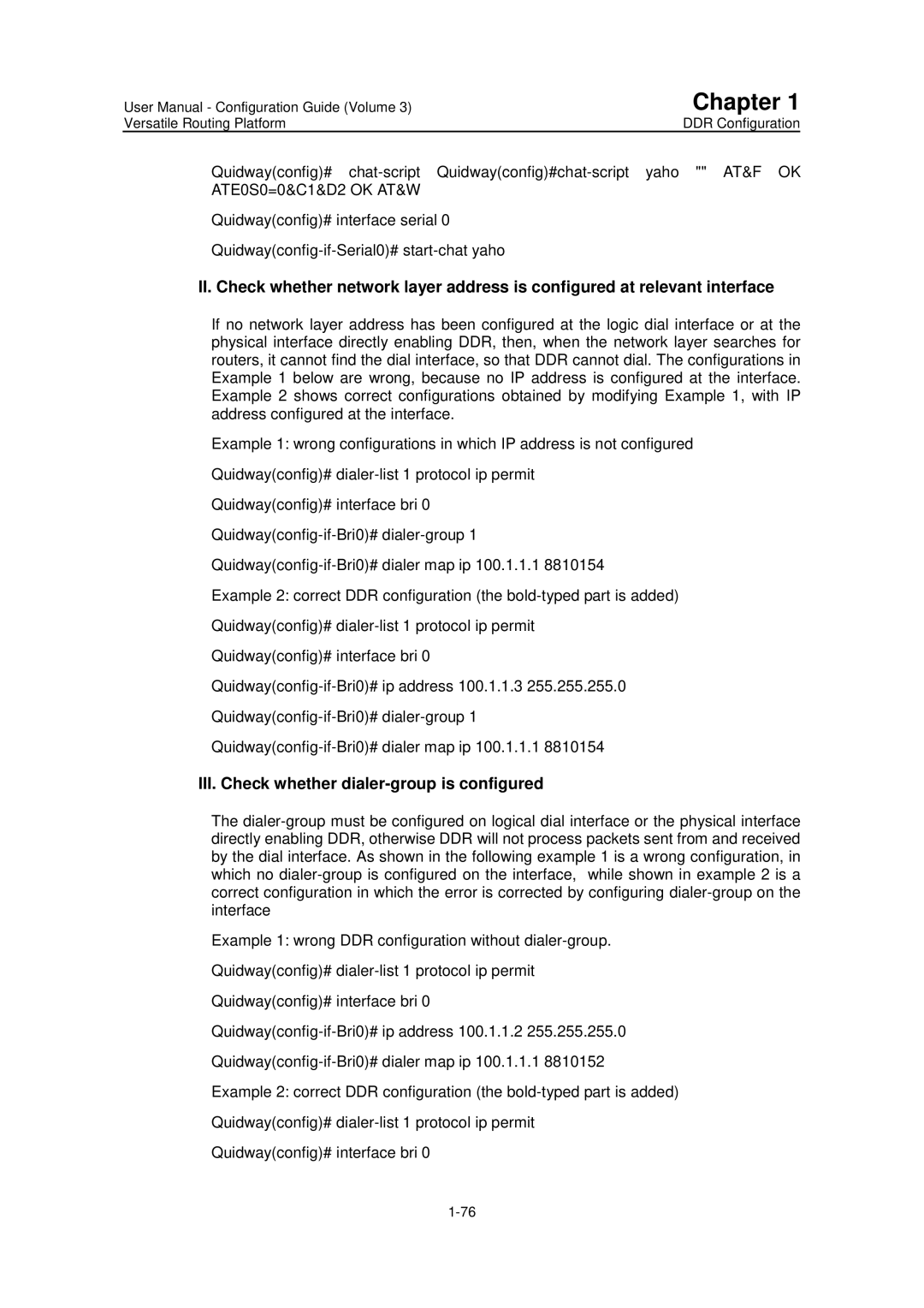 Huawei v200r001 user manual III. Check whether dialer-group is configured 