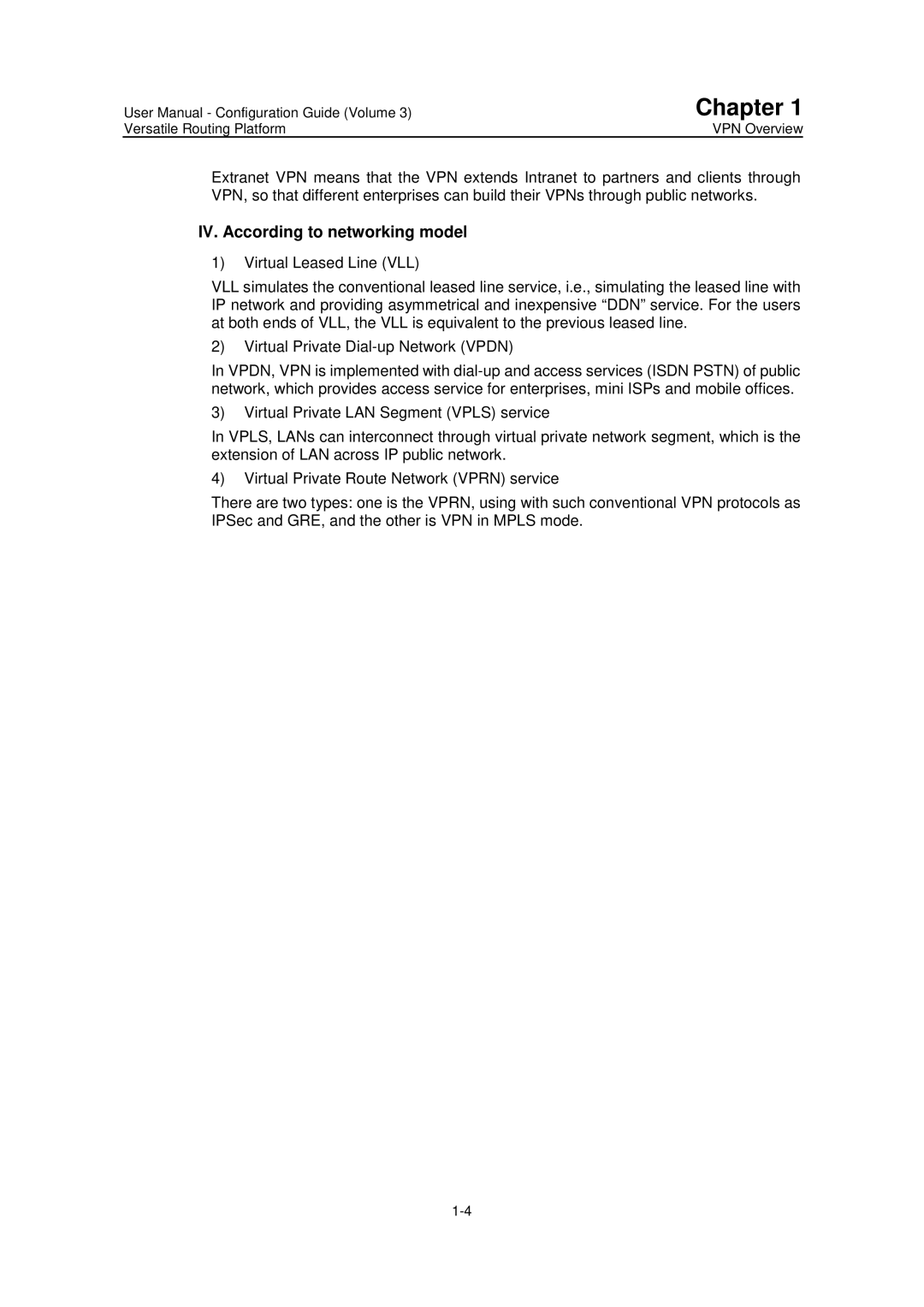 Huawei v200r001 user manual IV. According to networking model 