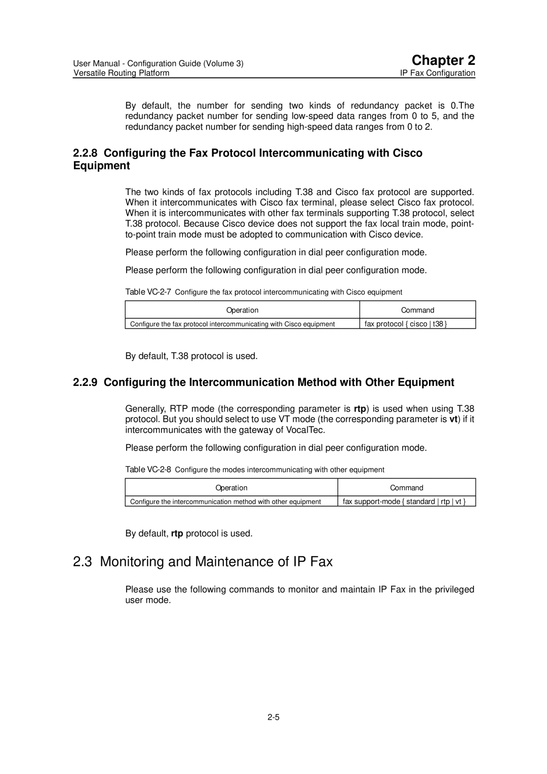 Huawei v200r001 user manual Monitoring and Maintenance of IP Fax 