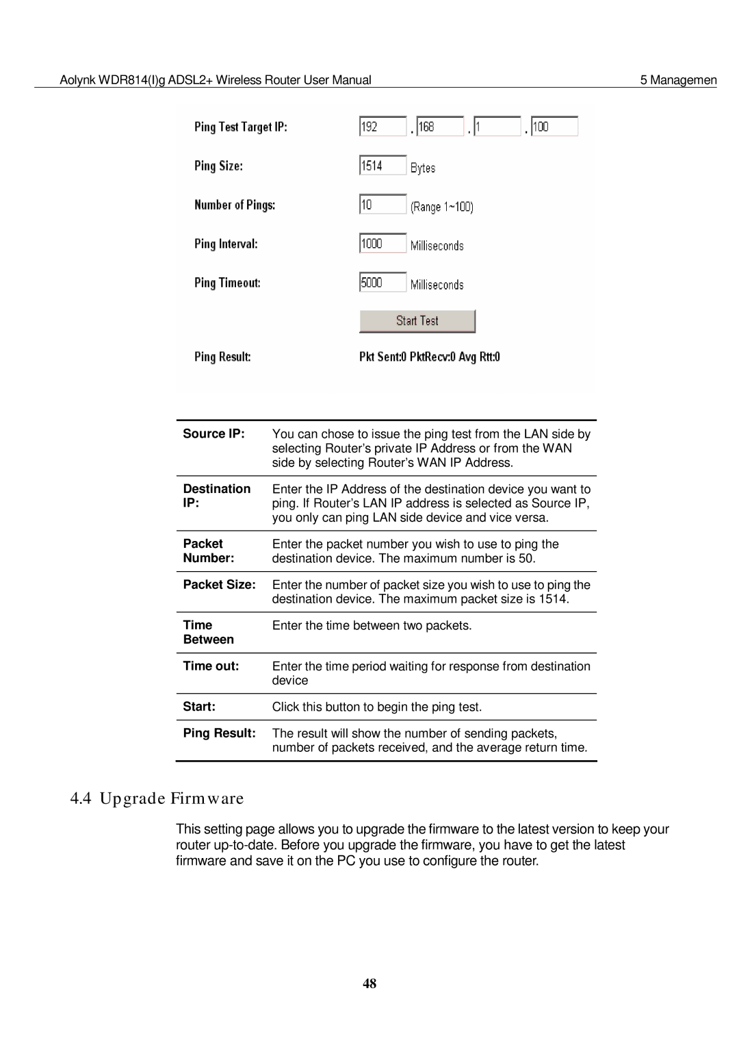 Huawei WDR814IG, WDR814G user manual Upgrade Firmware 