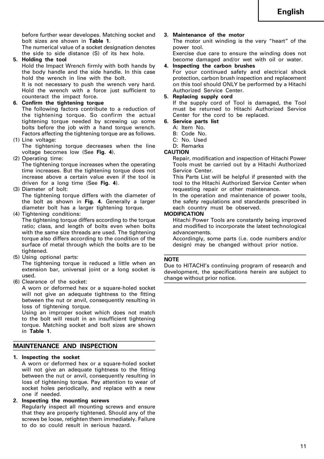 Huawei WR 22SA manual Maintenance and Inspection 