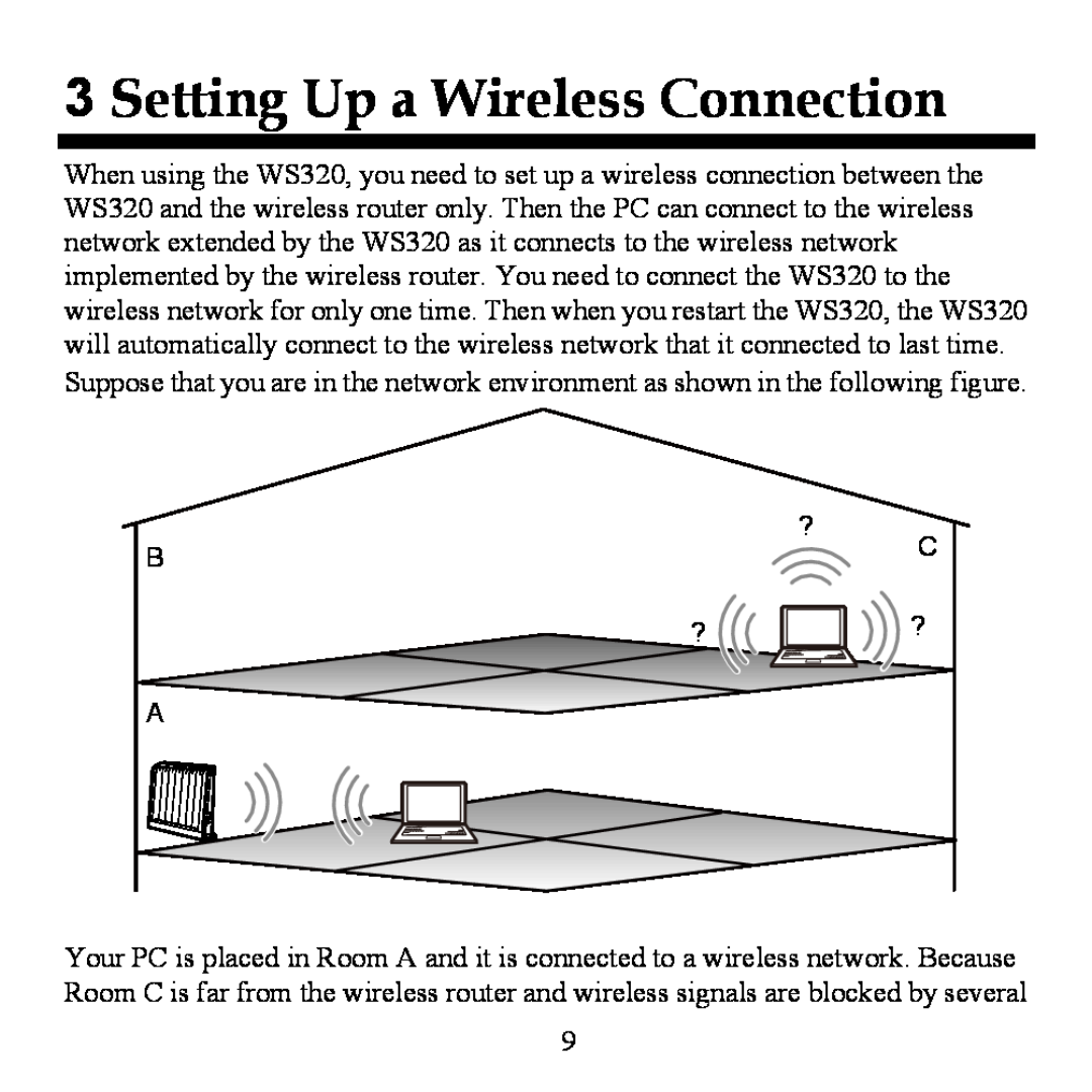 Huawei WS320 manual Setting Up a Wireless Connection 