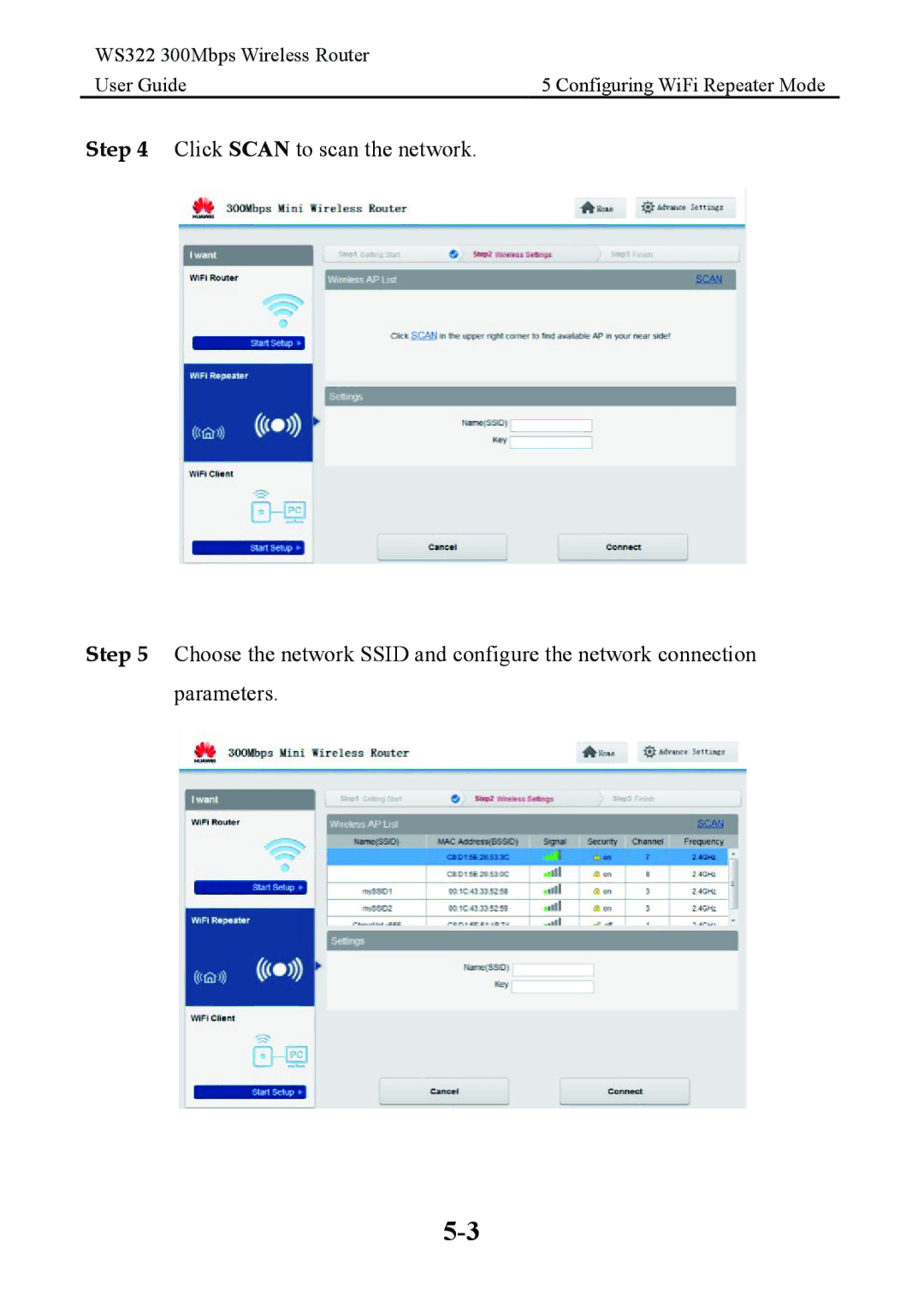 Huawei manual WS322 300Mbps Wireless Router User Guide 