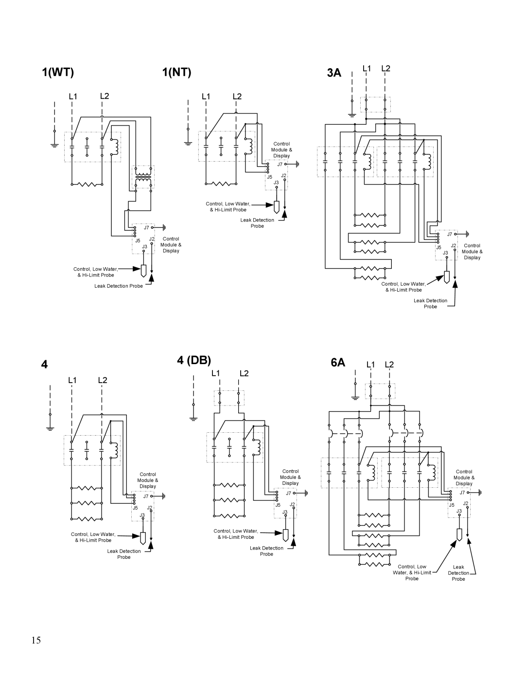 Hubbell Electric Heater Company J manual 1WT 1NT 