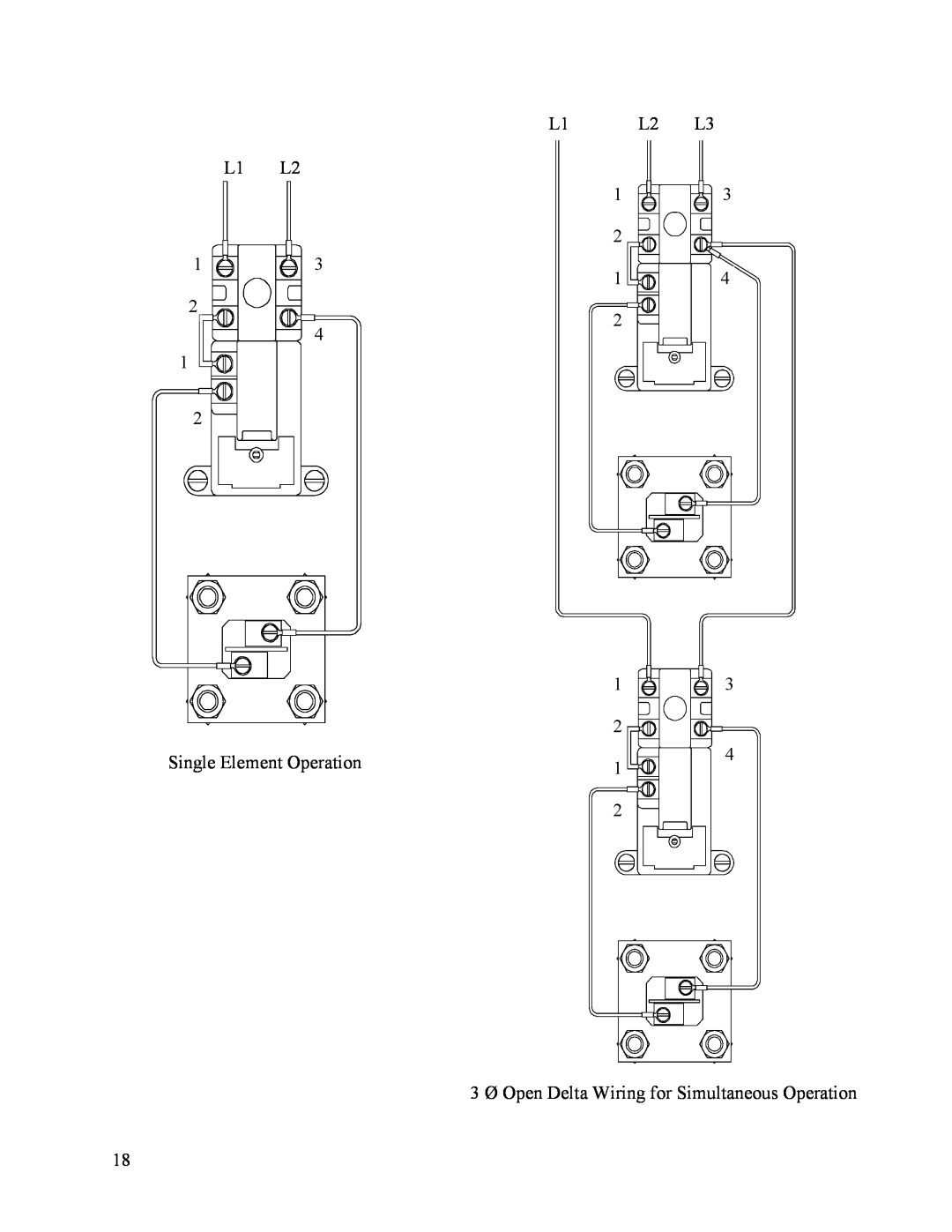 Hubbell Electric Heater Company SLN manual L1 L2 1 2 4 1 
