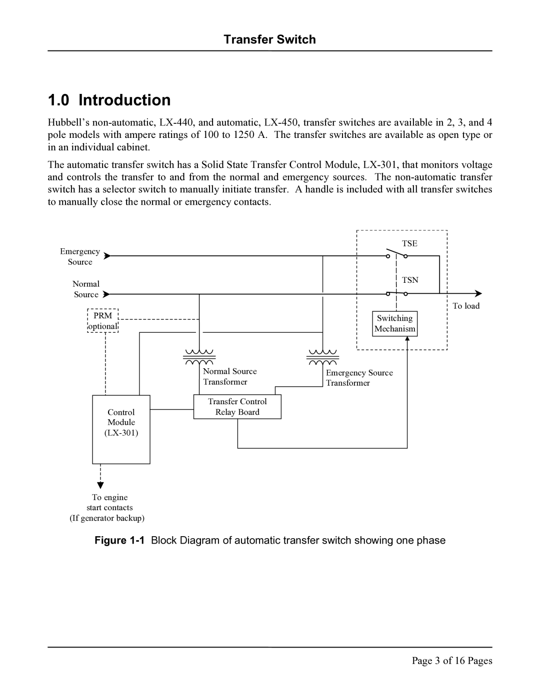 Hubbell LX-450, LX-440 instruction manual Introduction 