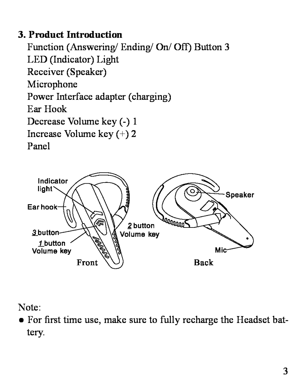 Huey Chiao HCB08 manual Product Introduction 