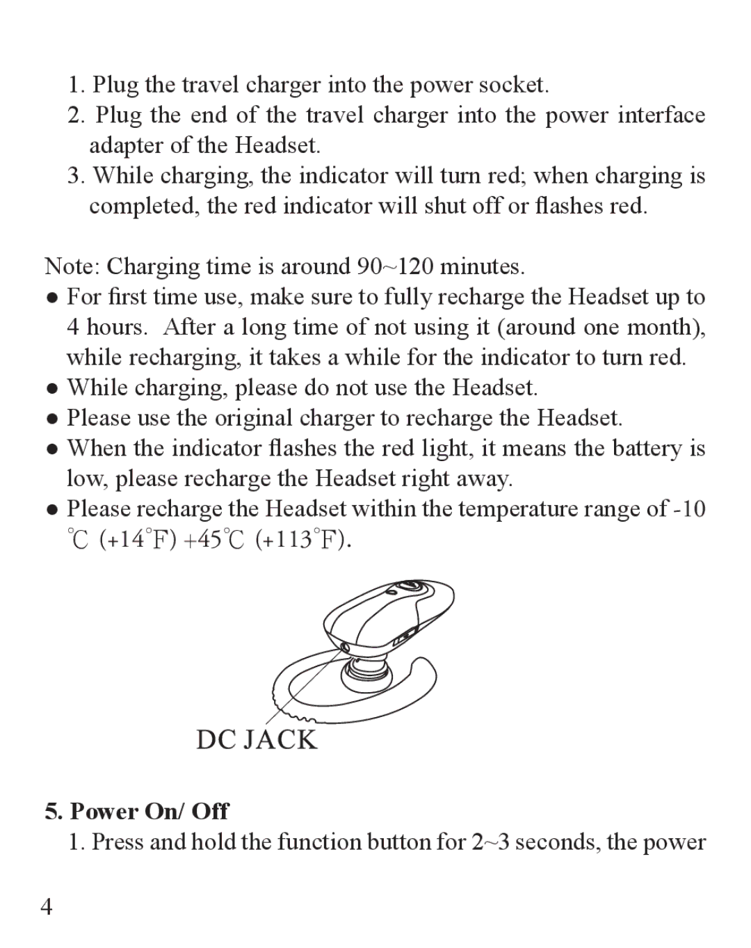 Huey Chiao HCB29A manual Power On/ Off 