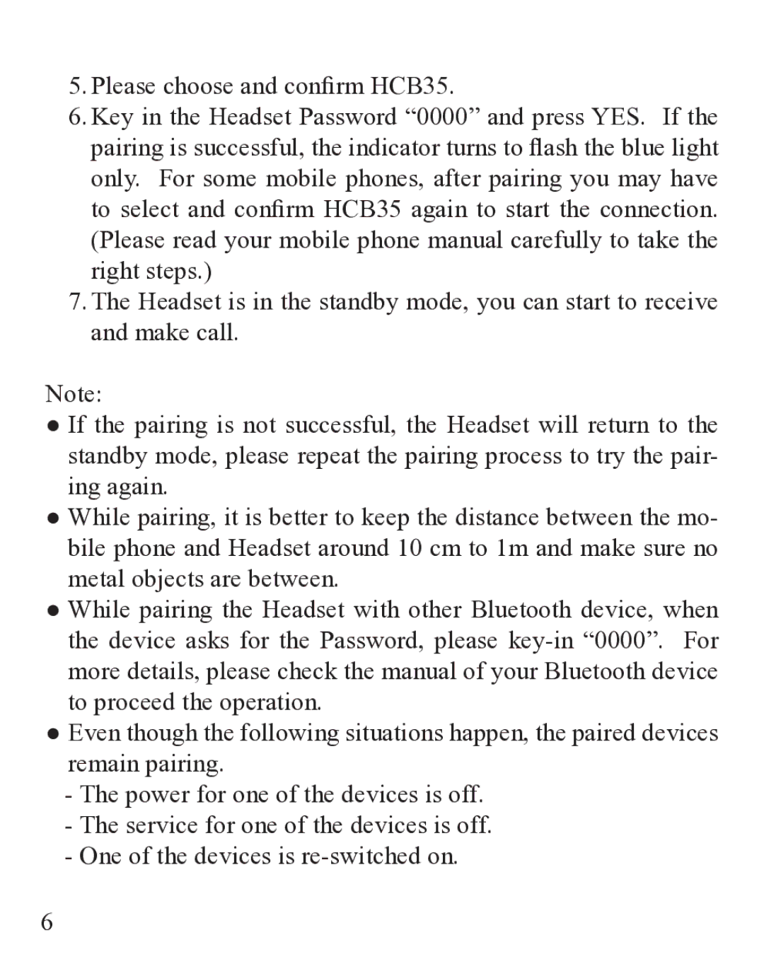 Huey Chiao manual Please choose and confirm HCB35 