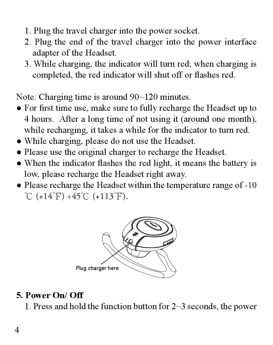 Huey Chiao HCS32 manual Power On/ Off 