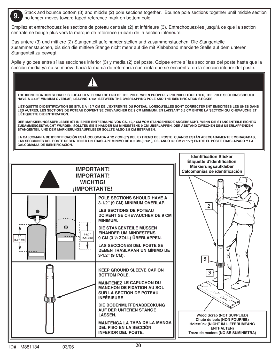 Huffy 1000MXP manual Vorsicht! / ¡Precaución 