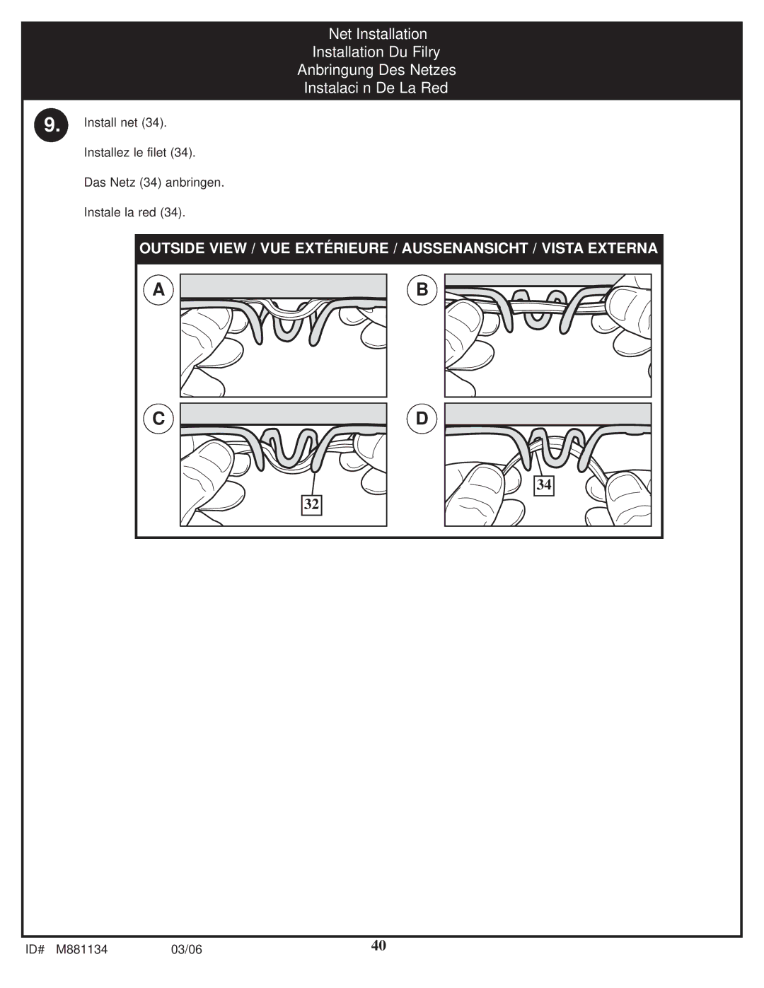 Huffy 1000MXP manual ID# M881134 03/06 