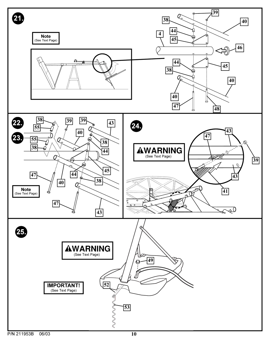 Huffy 111-500 manual 211953B 06/03 