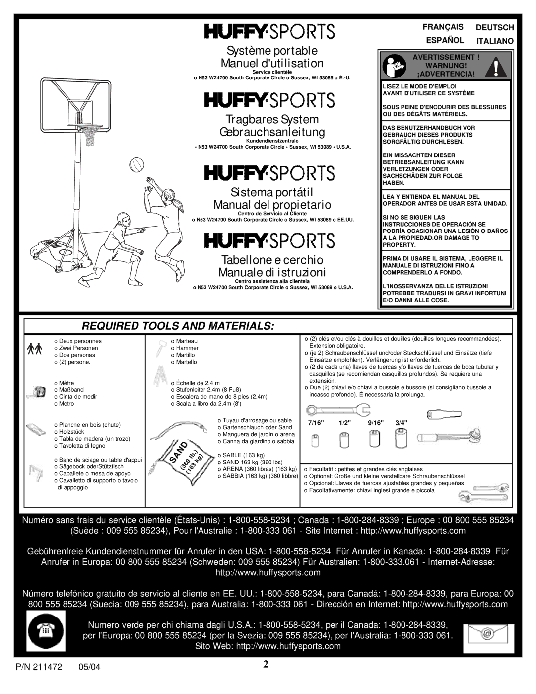 Huffy 11S0057 manual Système portable Manuel dutilisation 