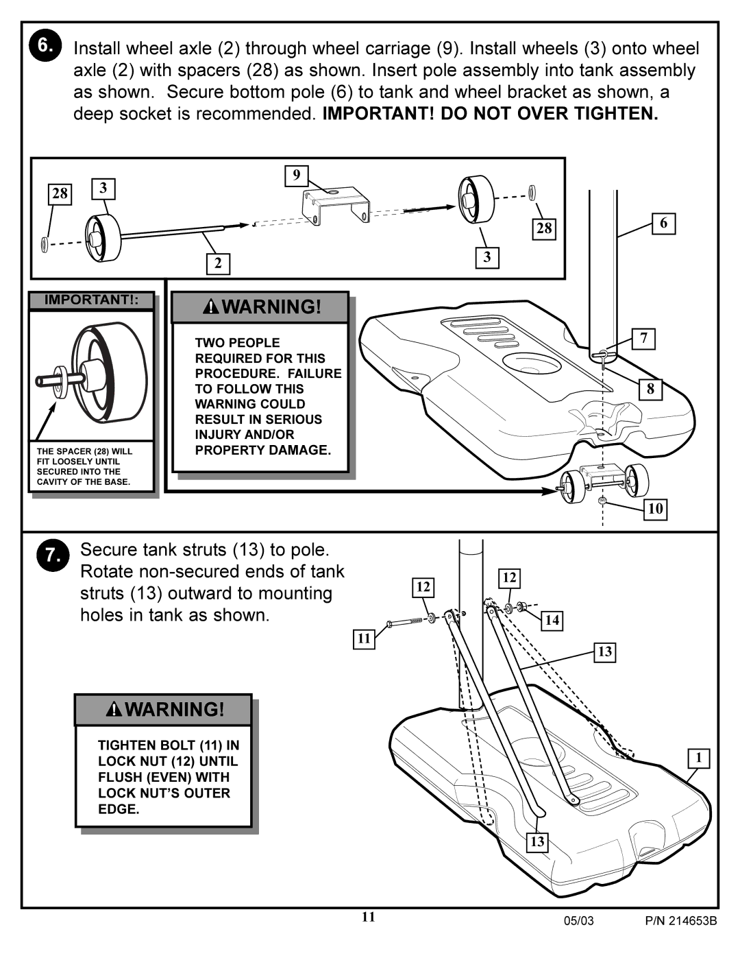 Huffy 1310 manual 05/03 214653B 