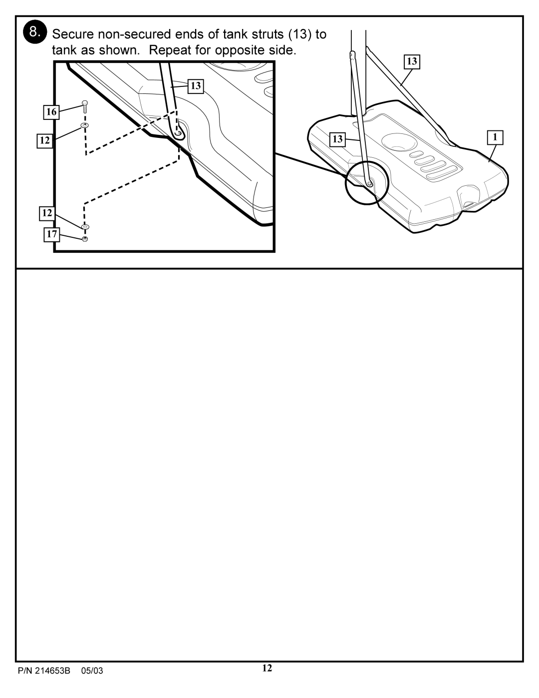 Huffy 1310 manual 214653B 05/03 