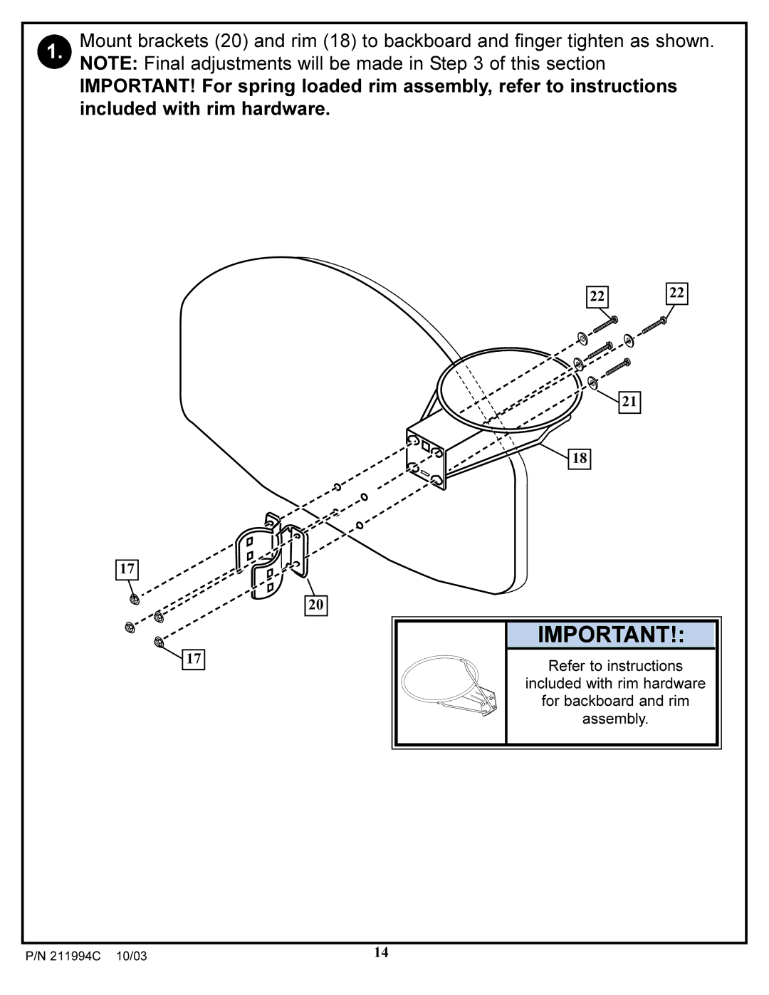 Huffy 1332G manual Refer to instructions 