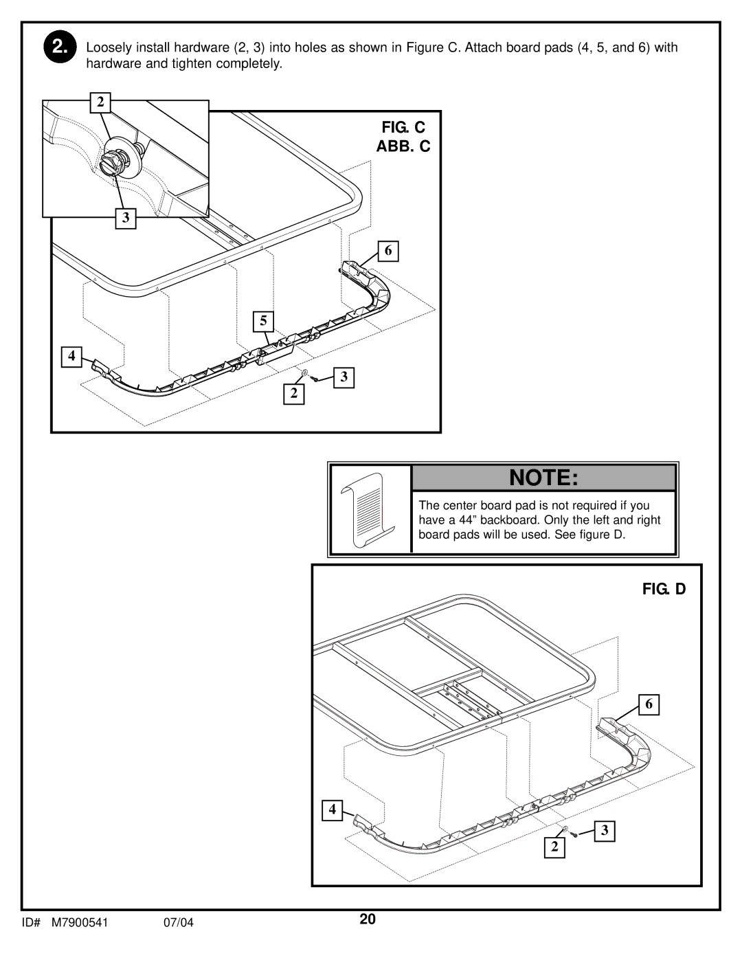 Huffy 1700 MXP manual Fig. C Abb. C 