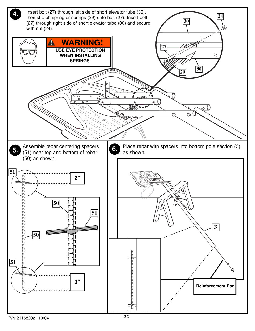 Huffy 21168202 manual USE EYE Protection 