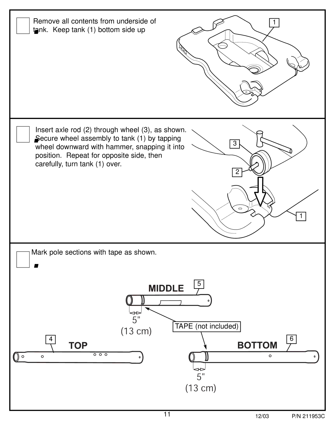 Huffy manual 12/03 211953C 