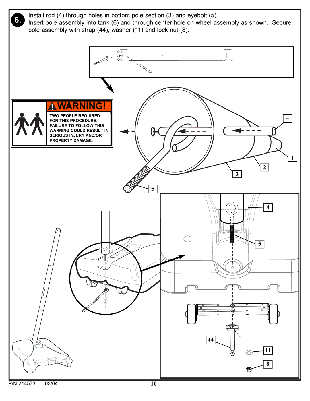 Huffy 2145731 manual 03/04 