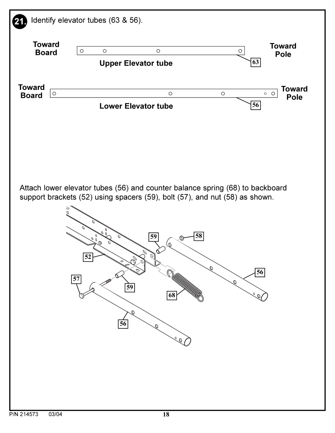 Huffy 2145731 manual 03/04 