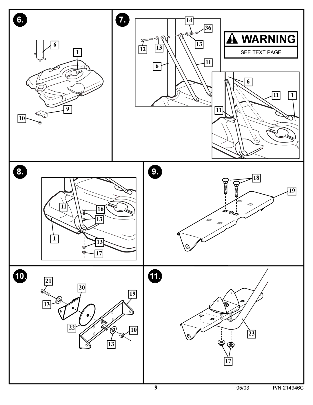 Huffy 214946C manual See Text 