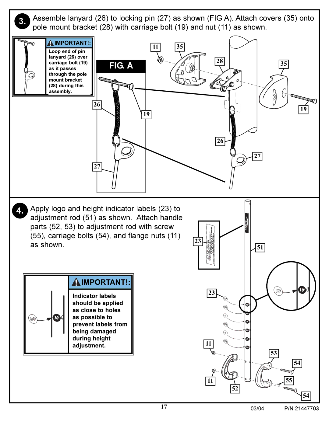 Huffy 7900 manual FIG. a 