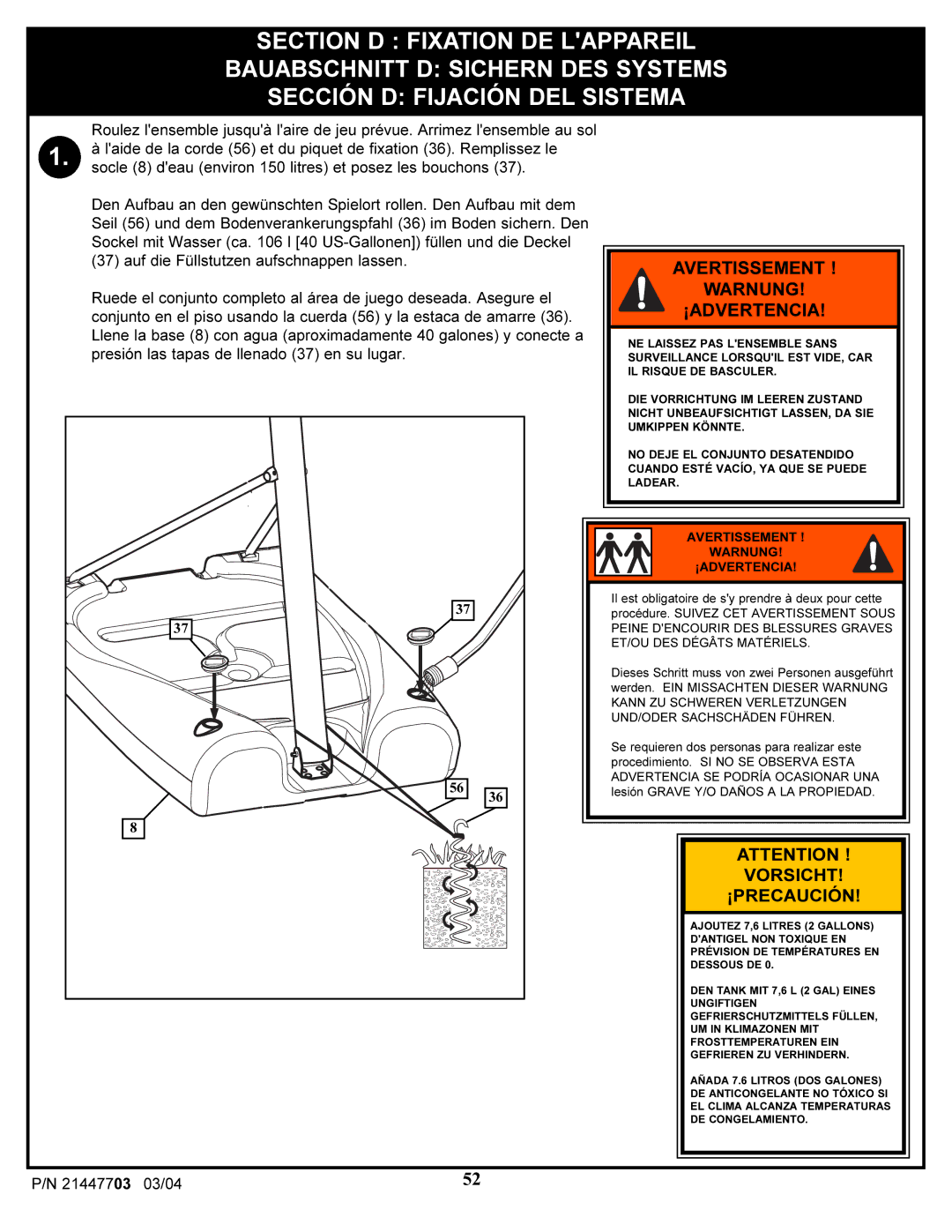 Huffy 7900 manual Avertissement 