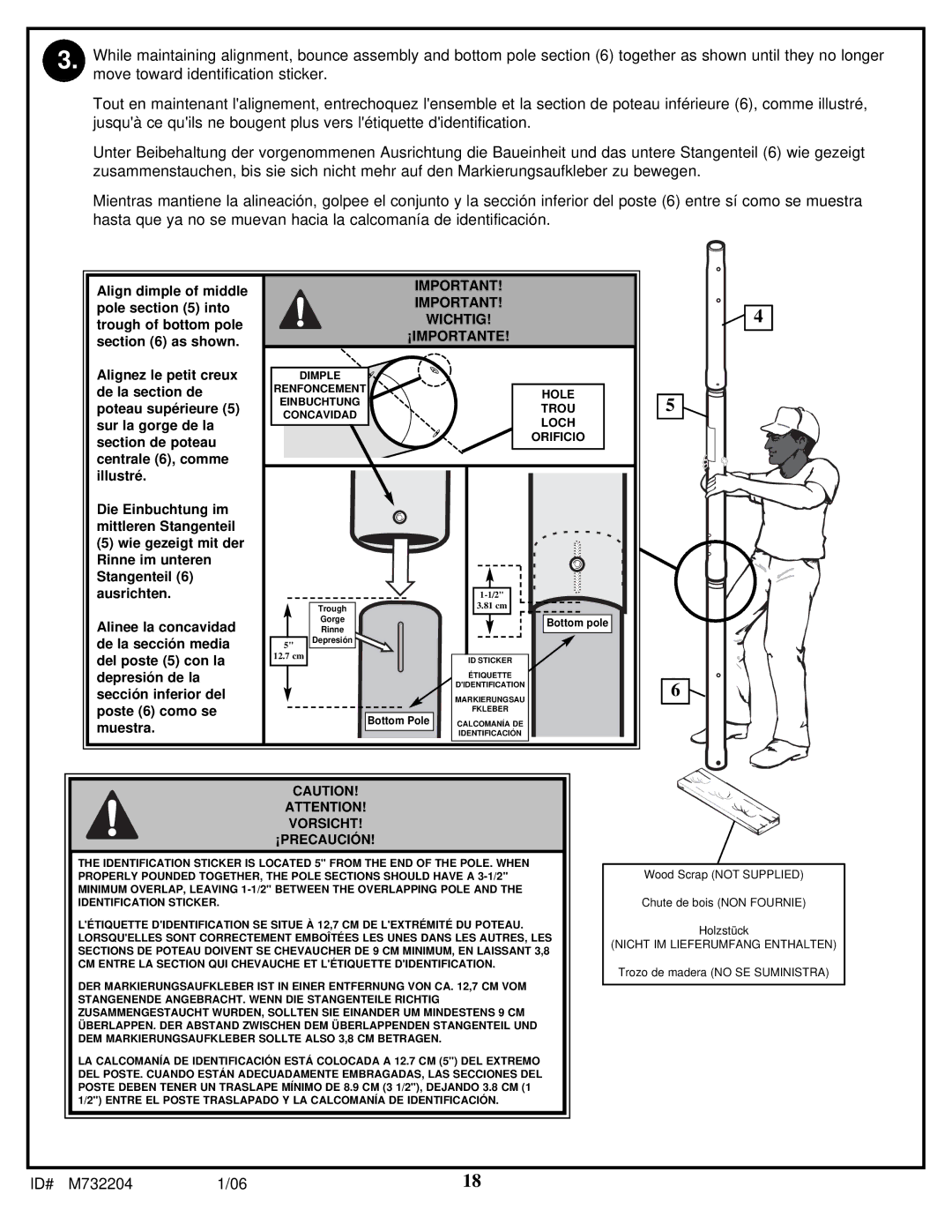 Huffy 8 manual Vorsicht ¡PRECAUCIÓN 