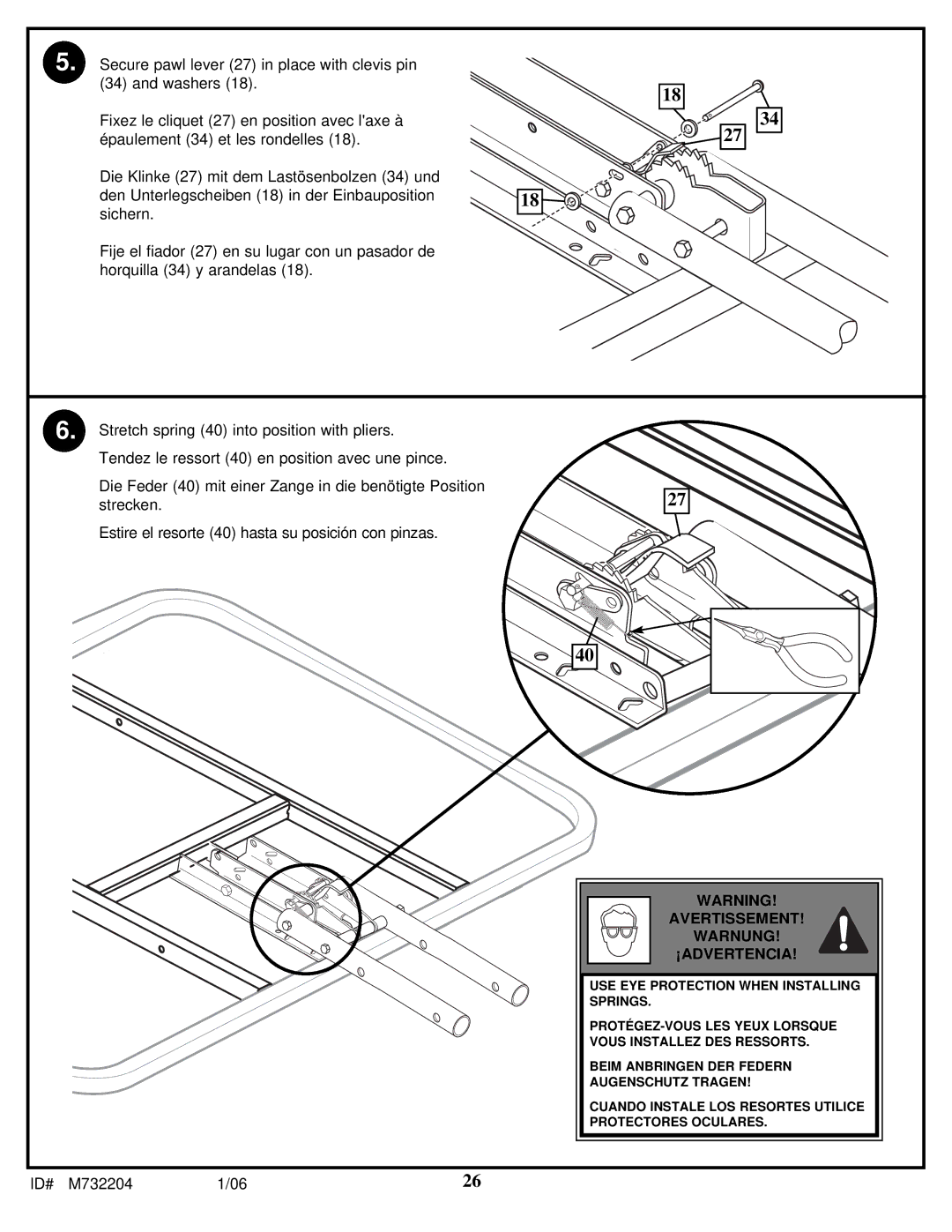 Huffy 8 manual Avertissement Warnung ¡ADVERTENCIA 