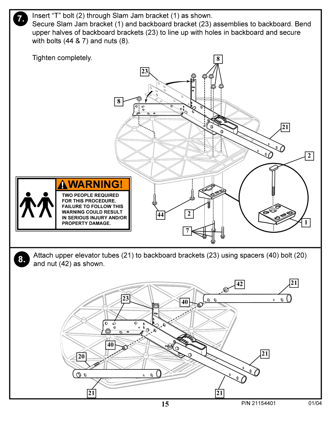 Huffy 89225 manual 01/04 