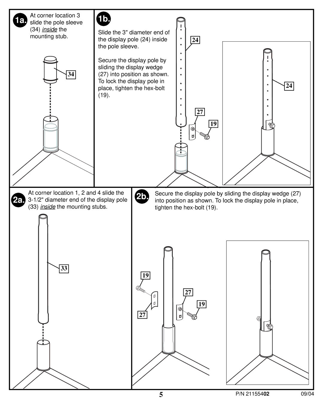 Huffy 89226 manual Inside the mounting stub 