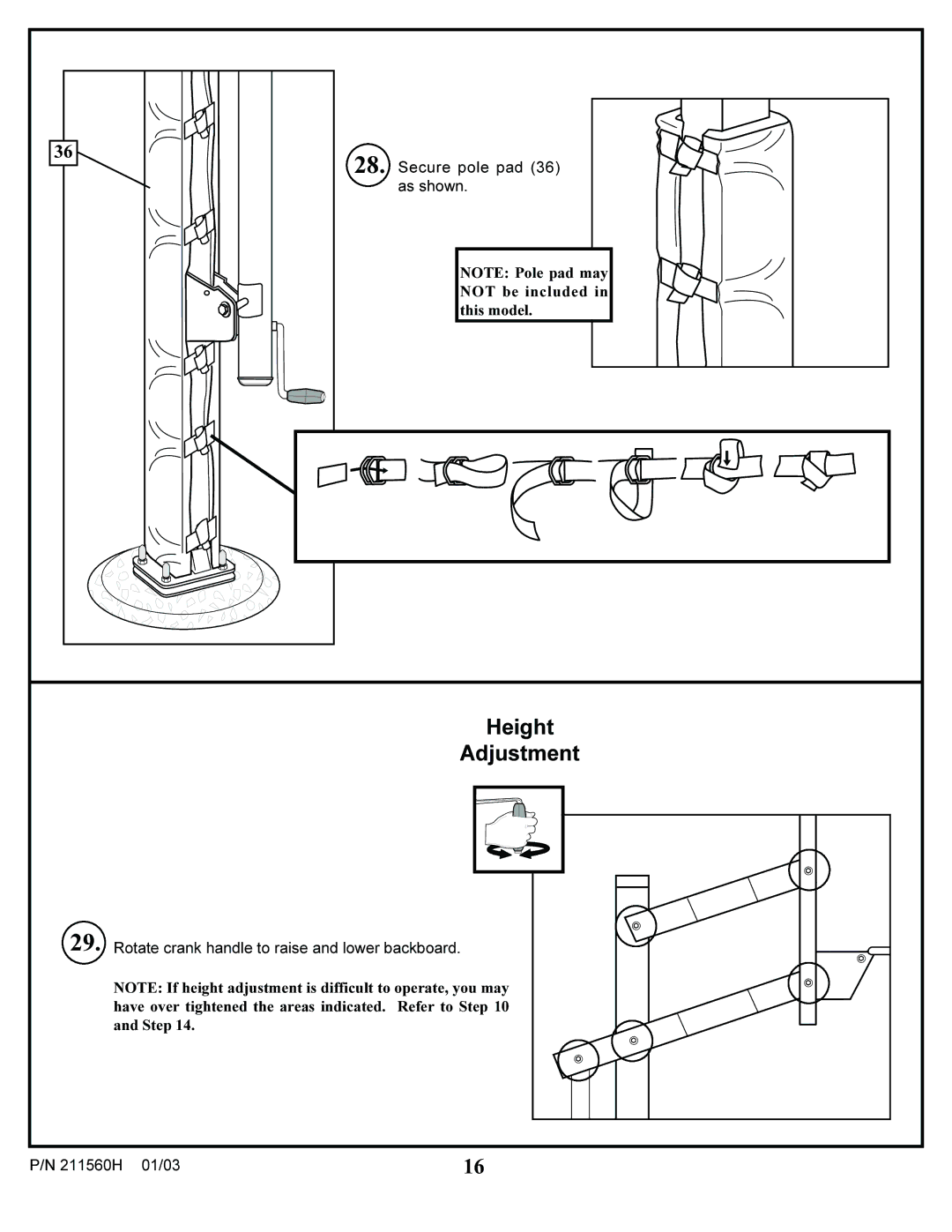 Huffy AC4052, AC4064, AC4054, AC4062 manual Height 