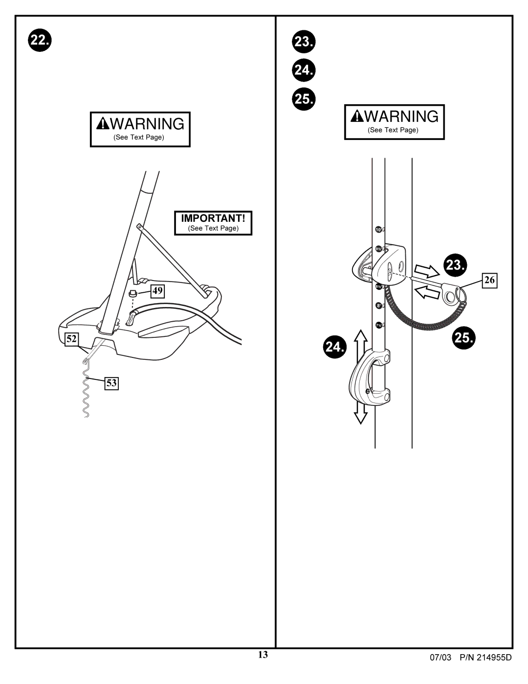 Huffy AR410W manual 07/03 214955D 