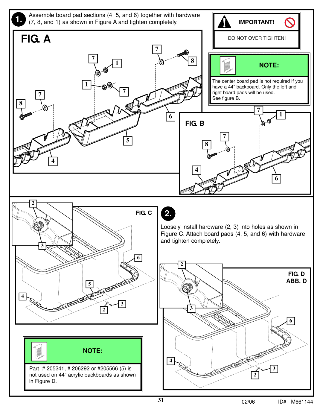 Huffy AR64S-H manual FIG. a 