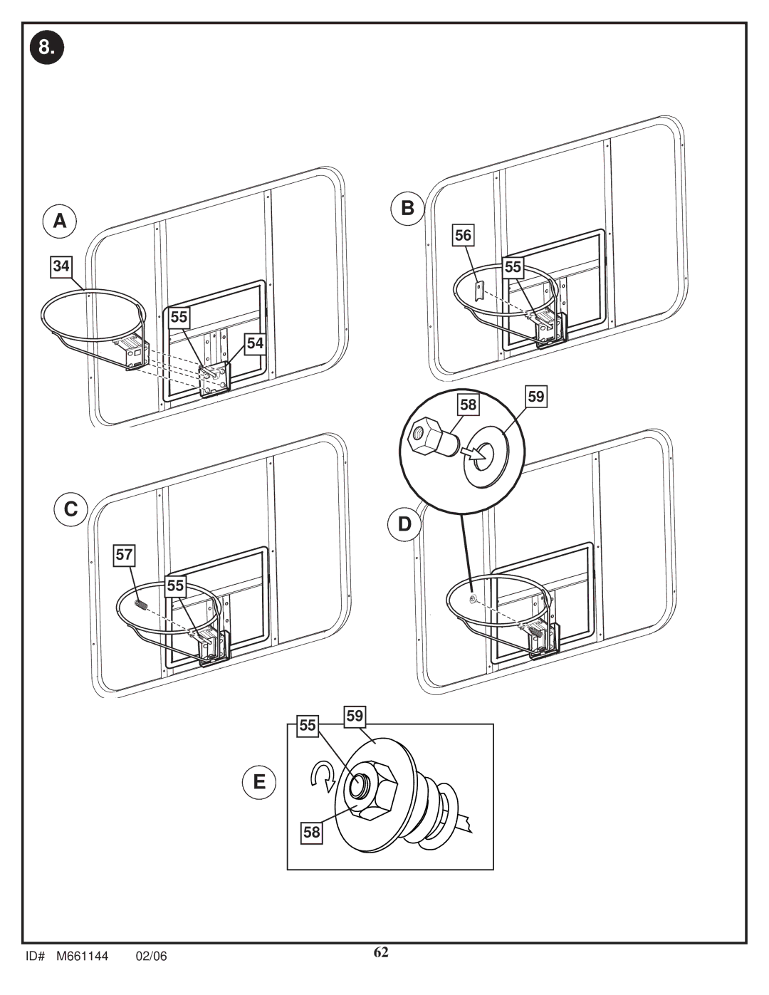 Huffy AR64S-H manual Id# 