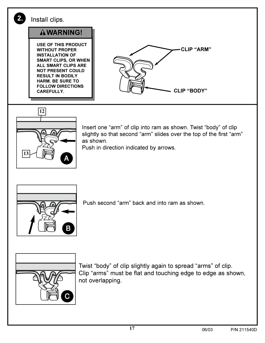 Huffy Backboard and Rim manual Install clips 