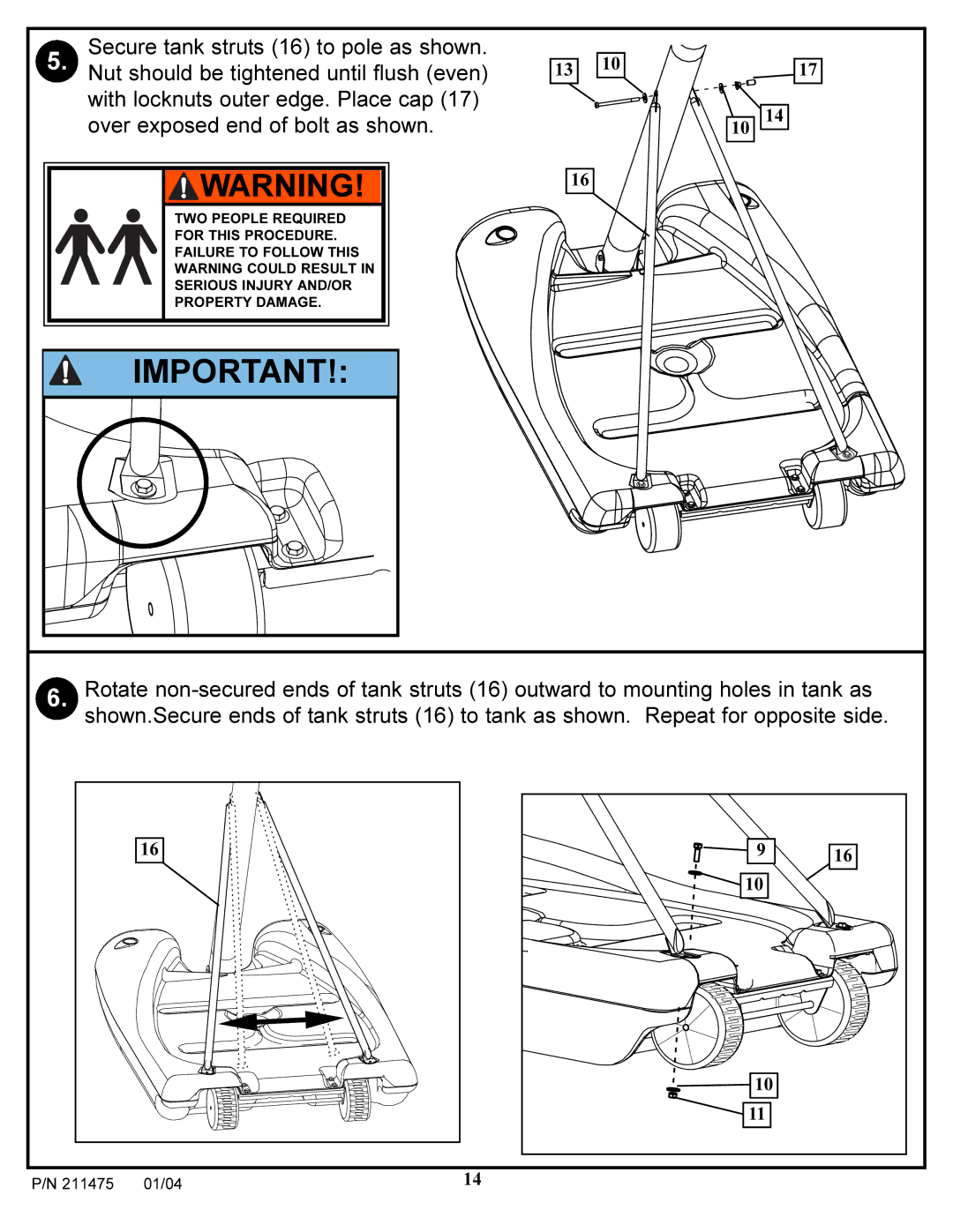 Huffy DC177 manual 01/04 