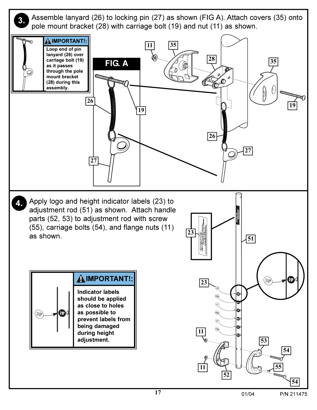 Huffy DC177 manual FIG. a 