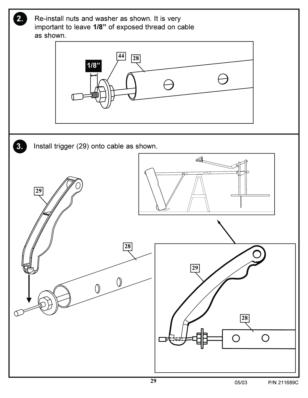 Huffy DH9300 manual 05/03 211689C 