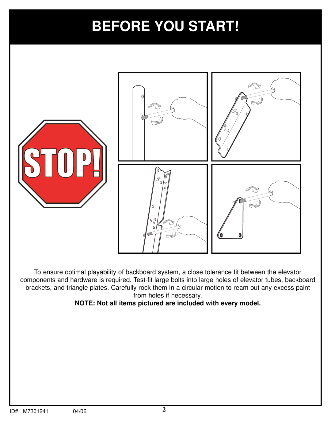 Huffy LDF6920 manual Before YOU Start 