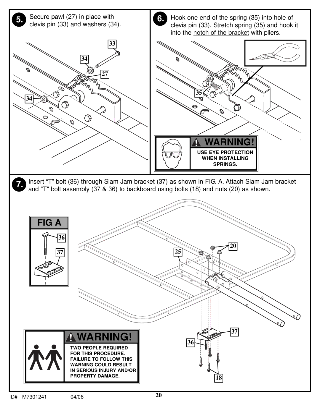 Huffy LDF6920 manual FIG a 