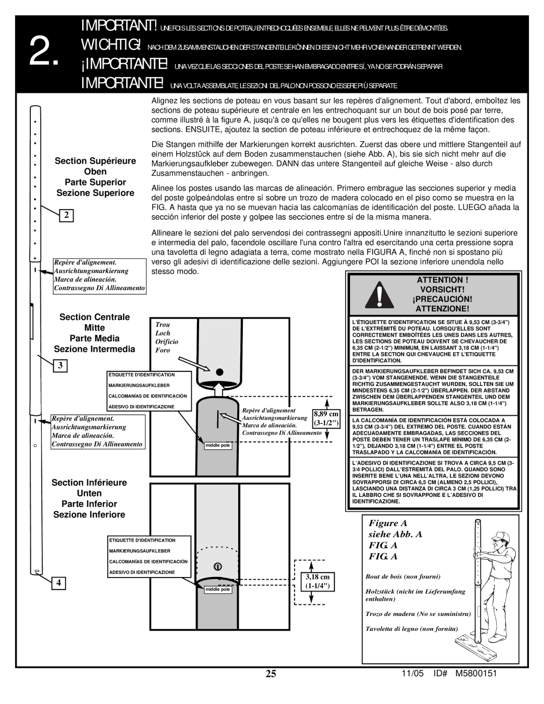 Huffy M5800152 manual FIG. a 